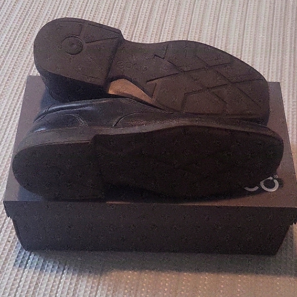 Ecco men's dress slip-ons size 44 in black - Picture 2 of 8